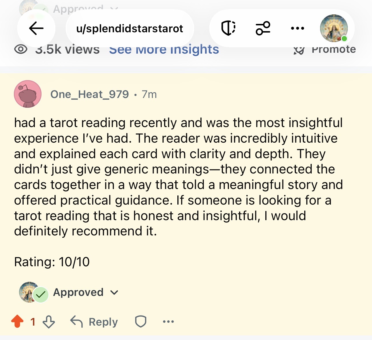 Client Testimonial - Splendid Stars